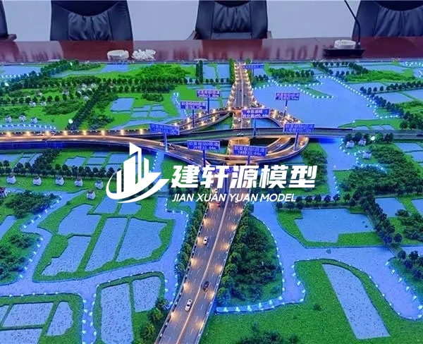 闻喜高速公路沙盘定制